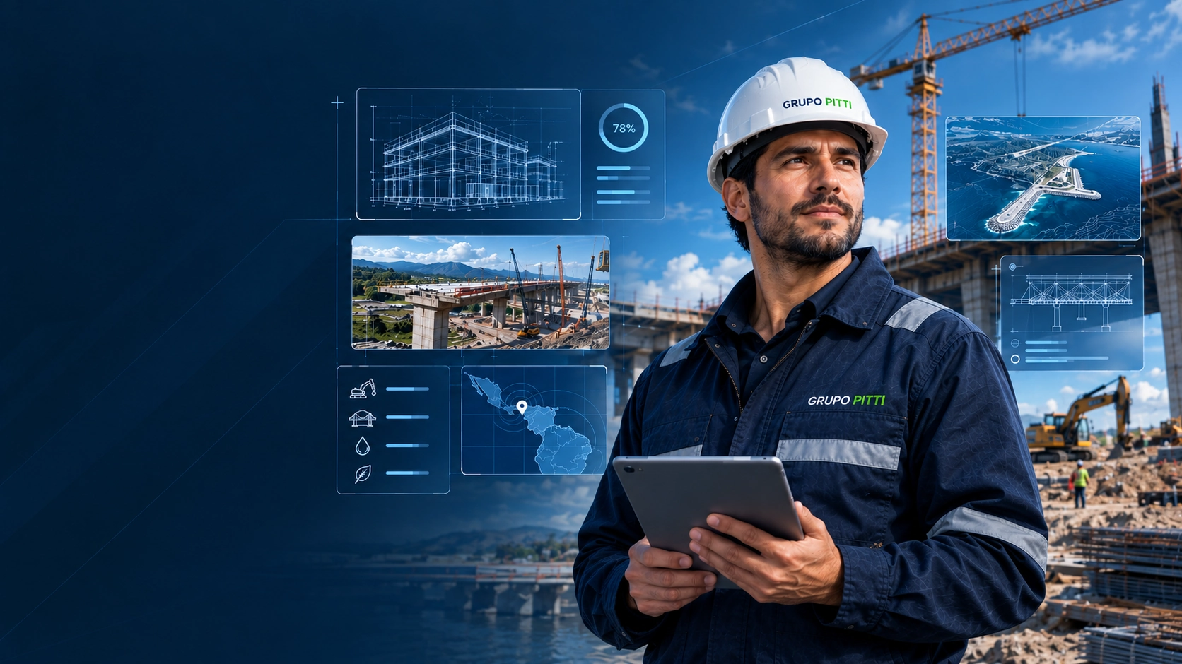 Grupo Pitti, construcción y proyectos costeros en Panamá